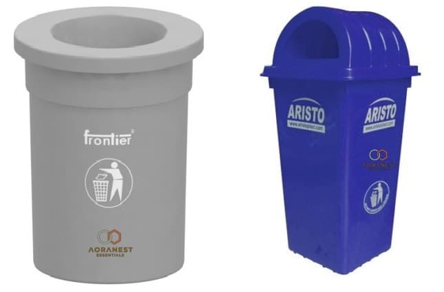 AN-PL-BIN-3 — Funnel Lid Kitchen Bin — view 1