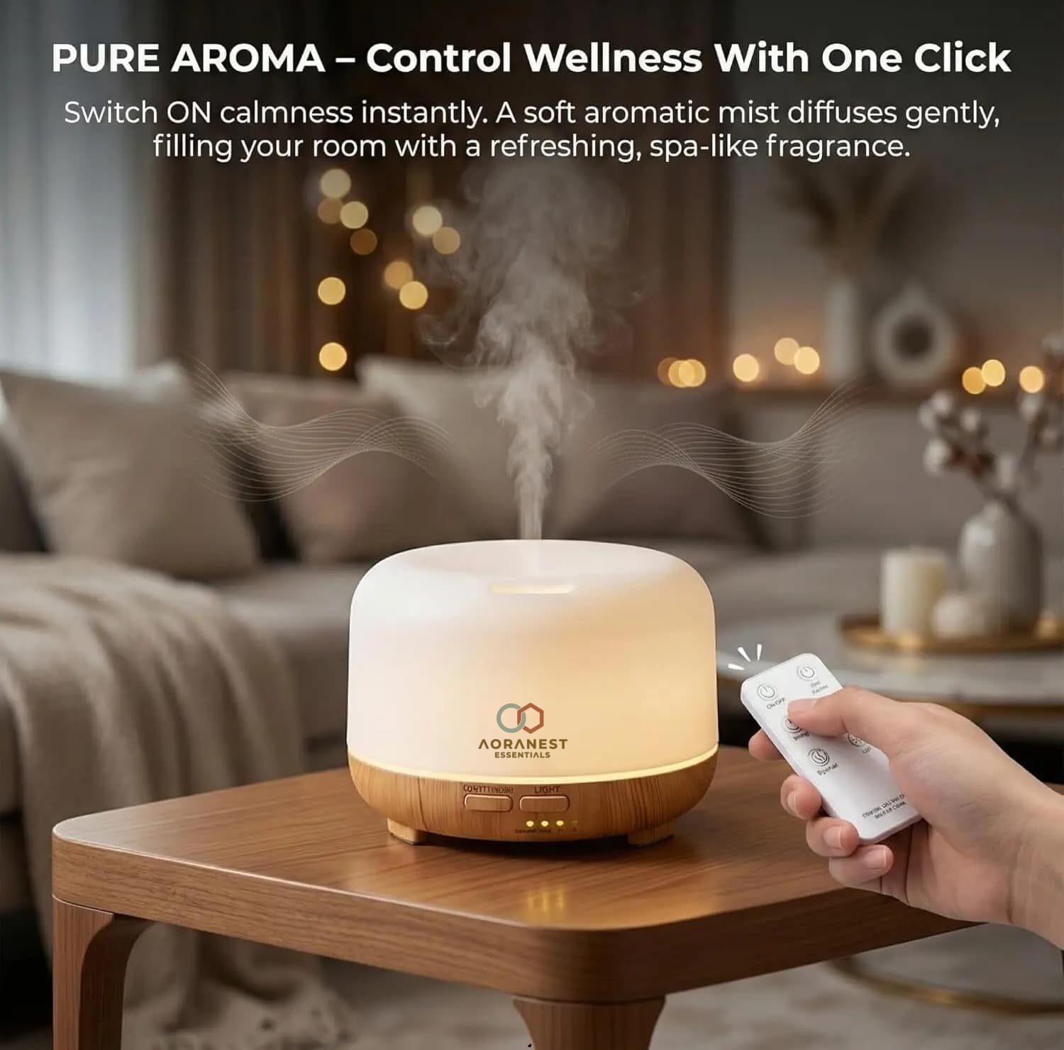 AN-AROMA-HUM500 — Humidifier Diffuser 500ml — view 1