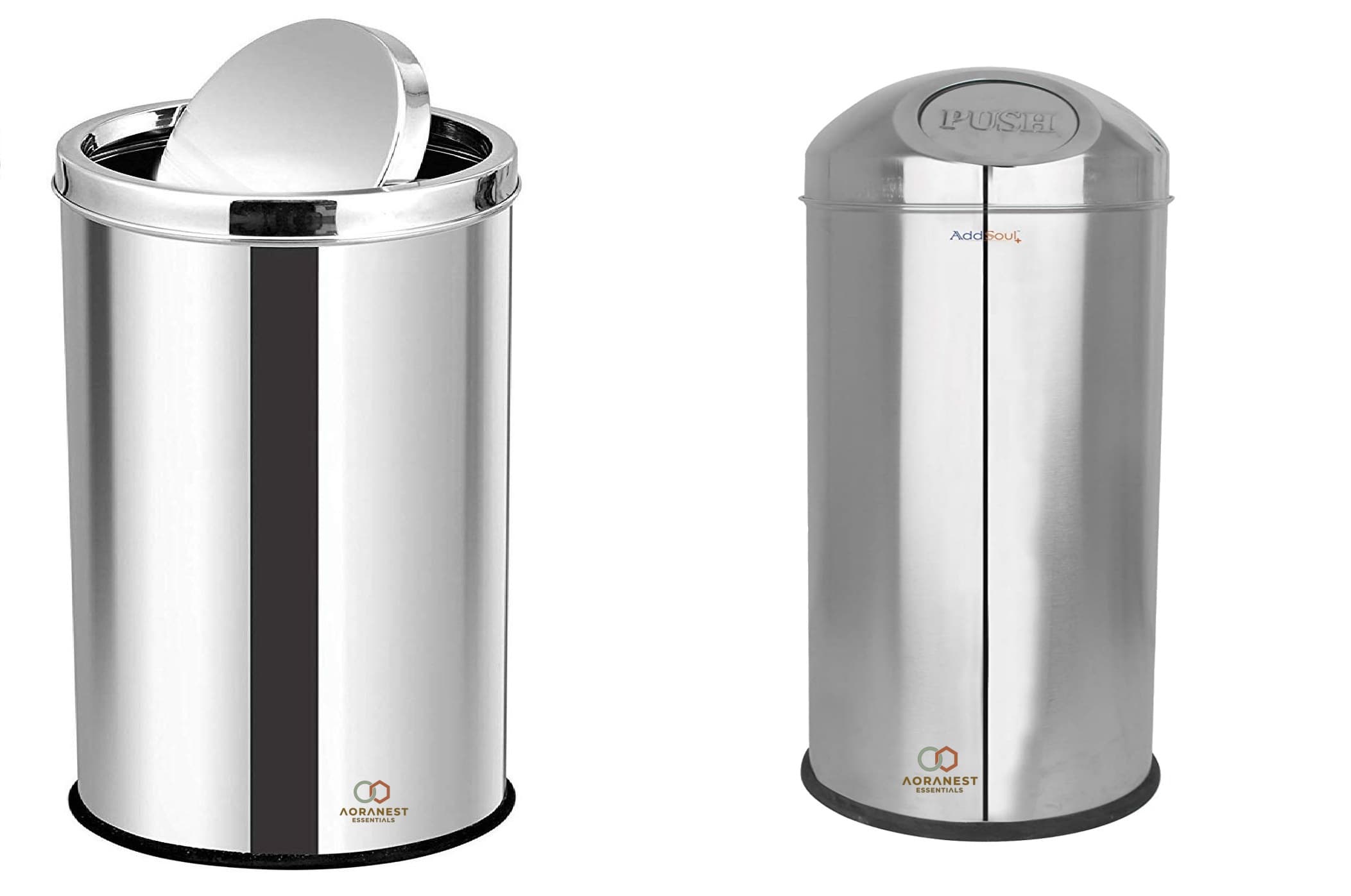 AN-SS-BIN-2 — Round Swing Dustbin — view 1