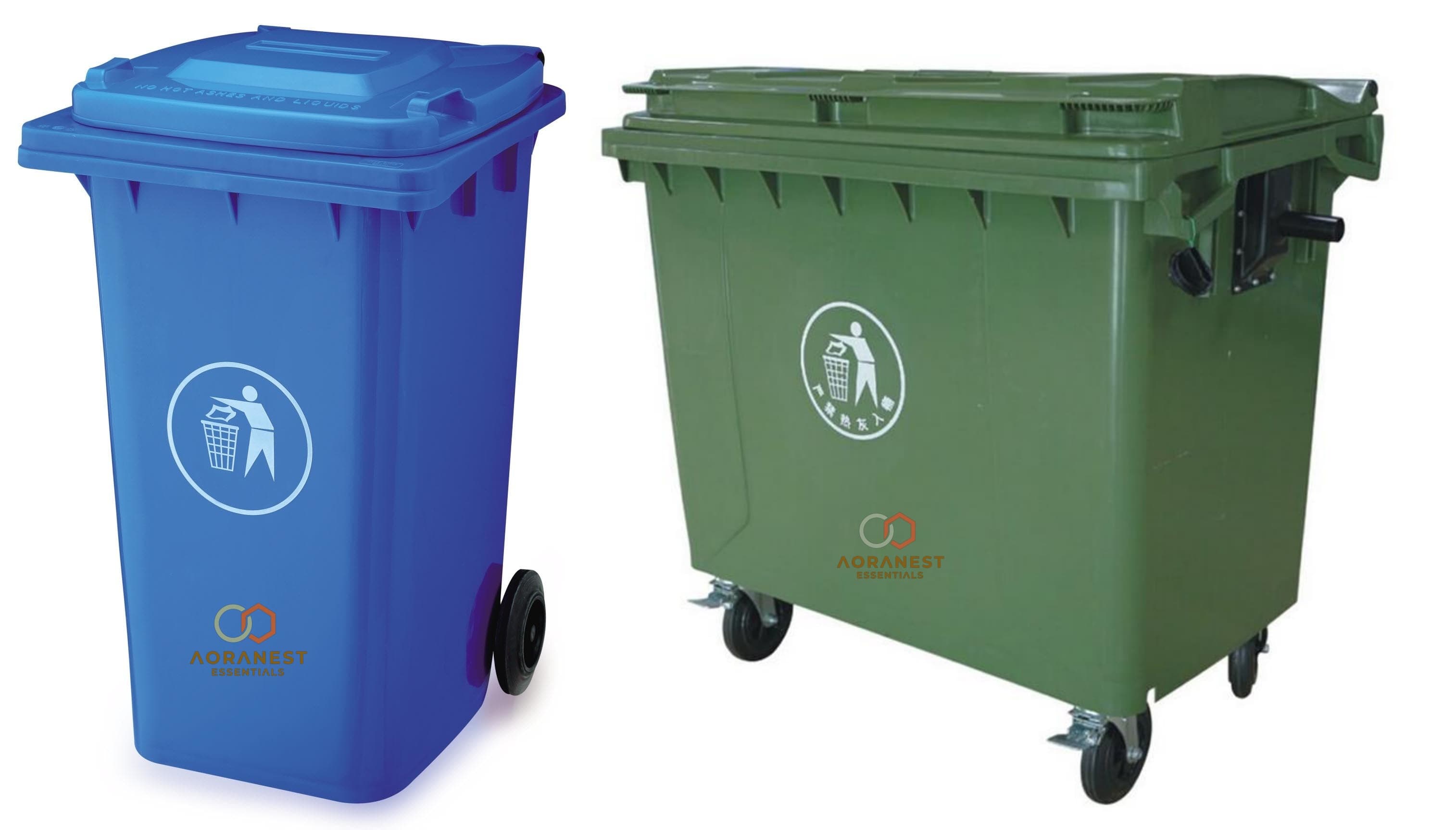 AN-PL-BIN-4 — Plastic Wheel Bin — view 1