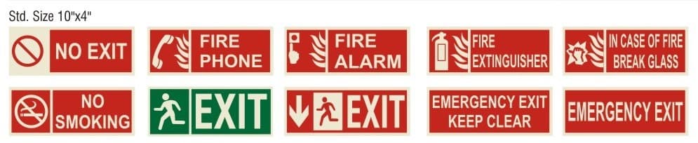 AN-SI-101 — Acrylic Signage Sign — view 1
