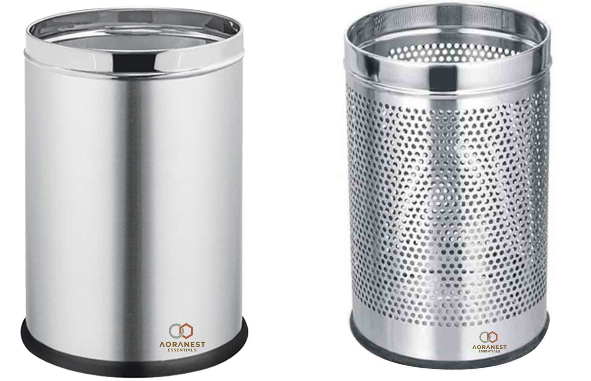 AN-SS-BIN-1 — Plain Wall Dustbin — view 1