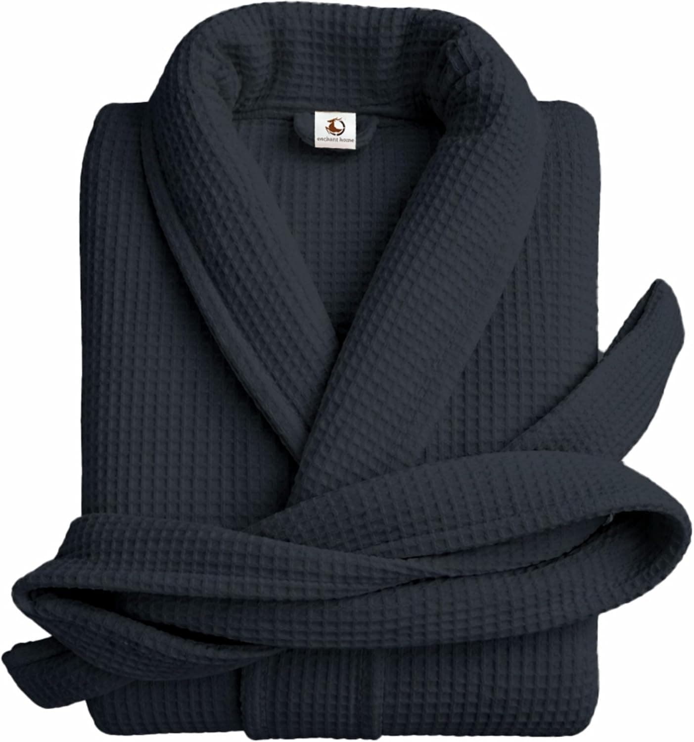 Premium Cotton Waffle Bathrobe — One Size — view 1